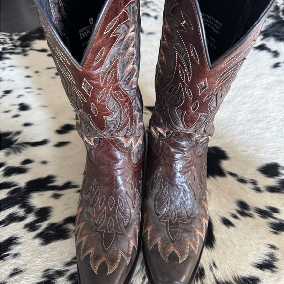 Dan Post Brown Western Boots - Picture 6 of 7